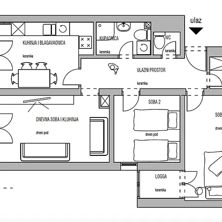 Lech Hvar Appartement *